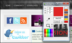 Color picker from colorcop